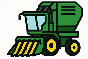 Cotton, Sugar Cane, Root Crop Harvesting