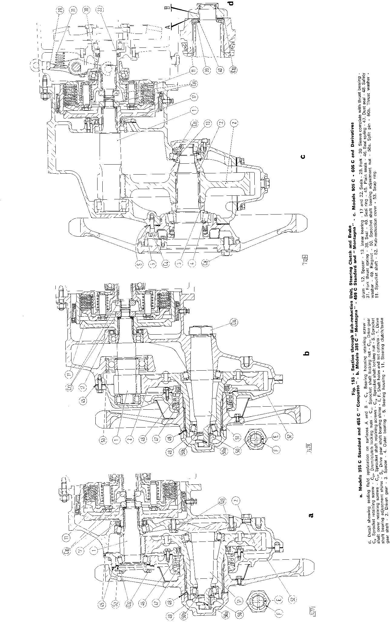 Fiat 355C, 455C, 505C, 605C Crawler Tractor Workshop Service Manual (6035416200) - 3