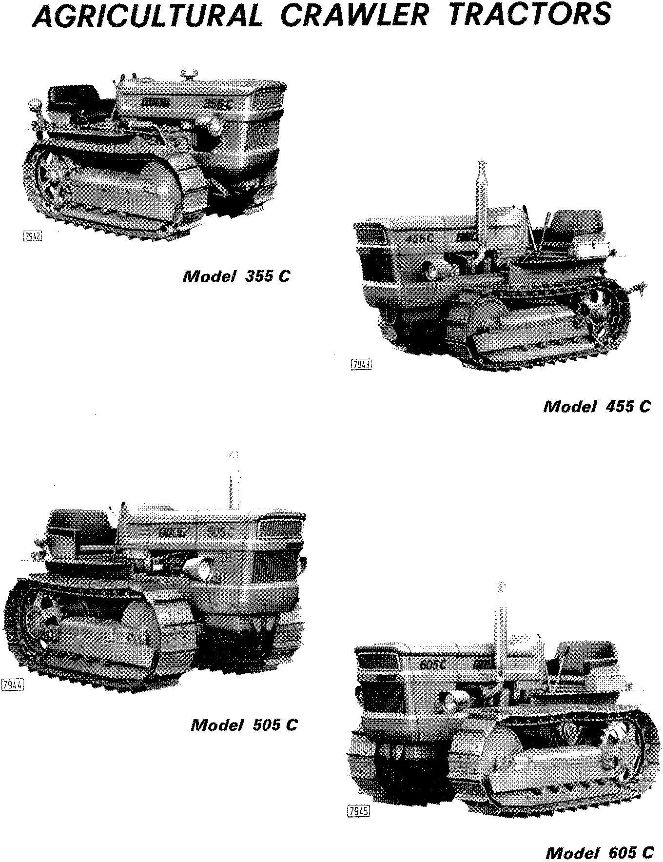Fiat 355C, 455C, 505C, 605C Crawler Tractor Workshop Service Manual (6035416200) - 1