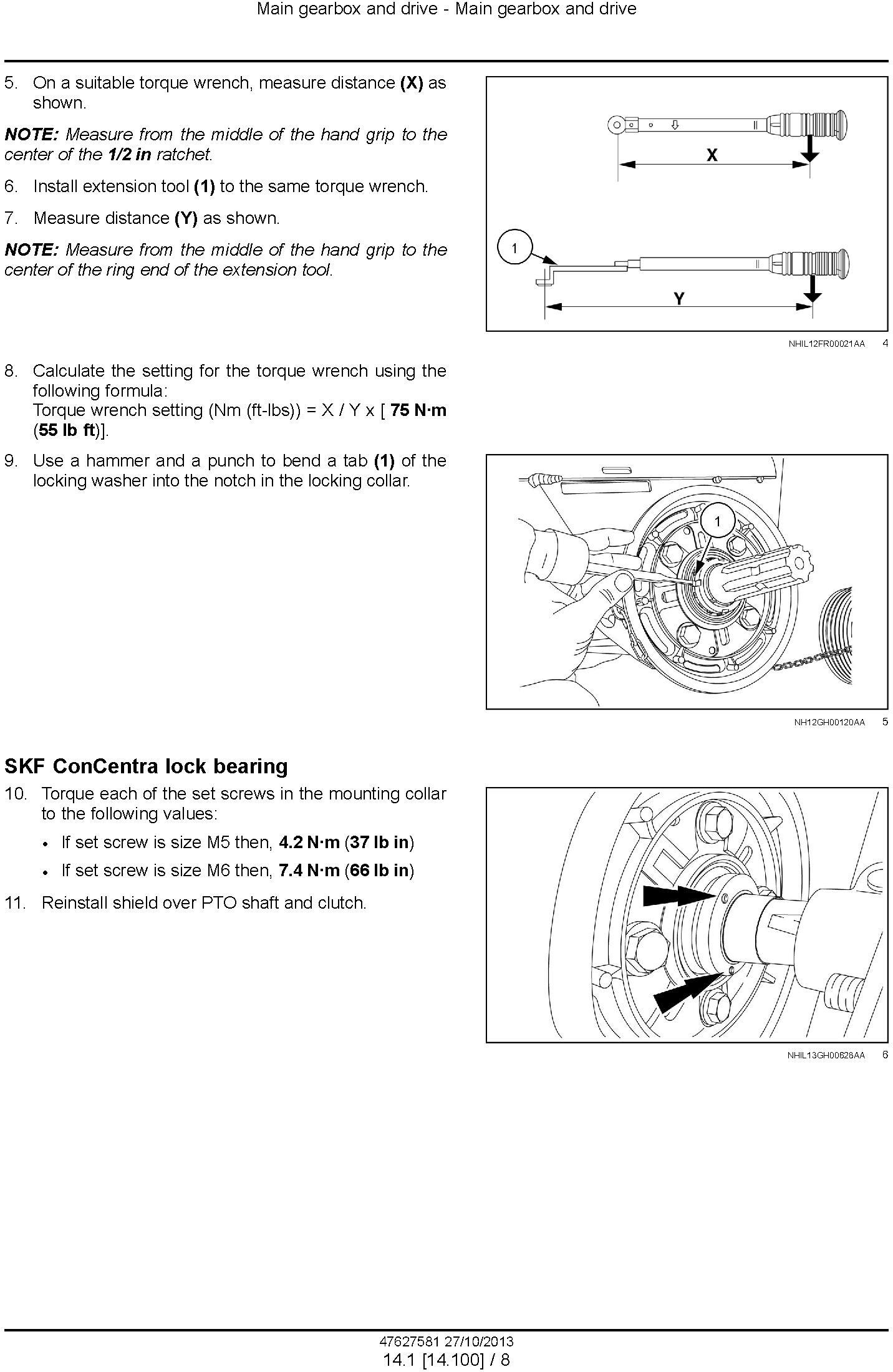 New Holland 740CF Super Flex Auger Header Service Manual - 3