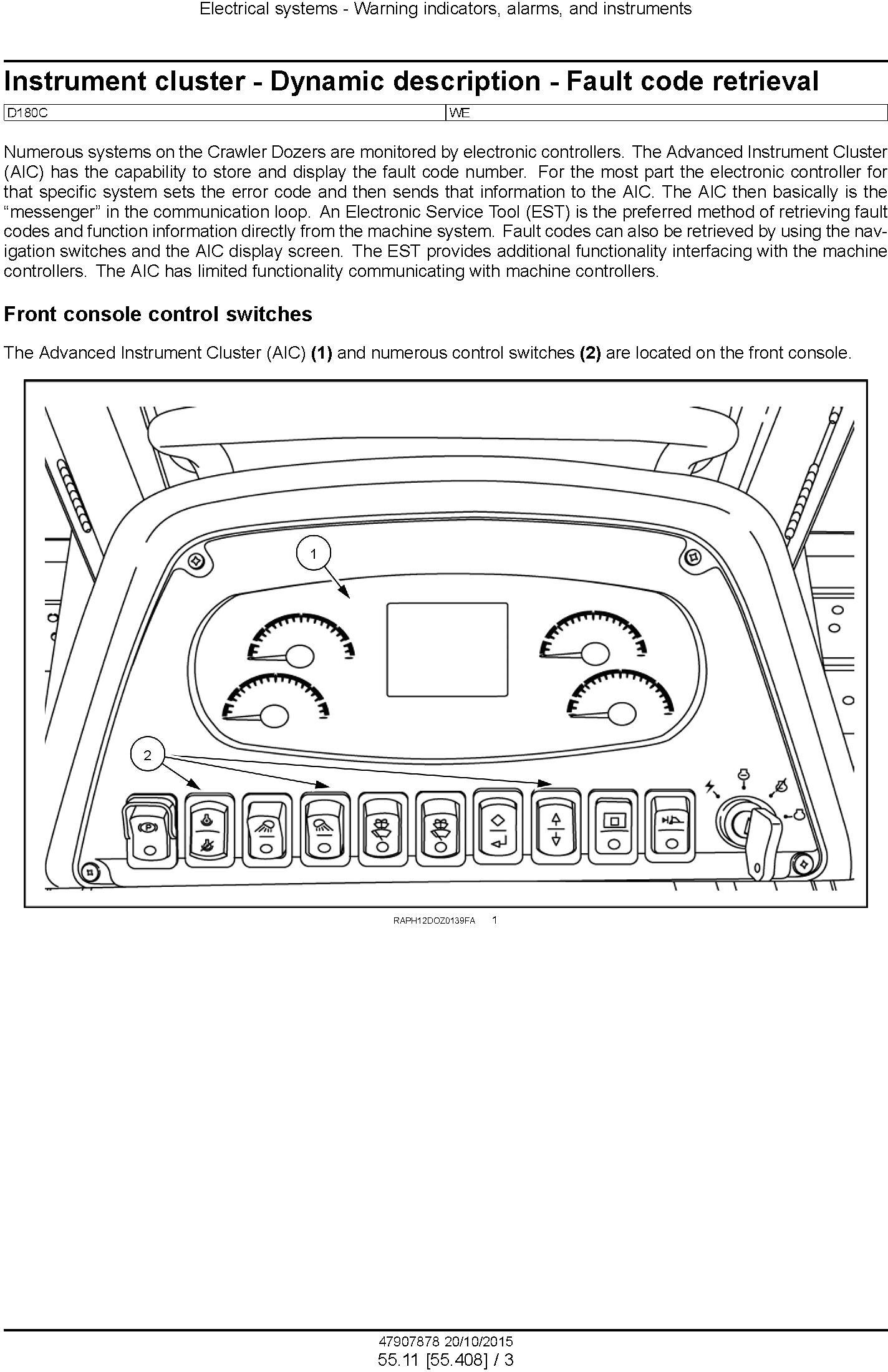 New Holland D180C Stage IIIB Crawler dozer Service Manual - 3
