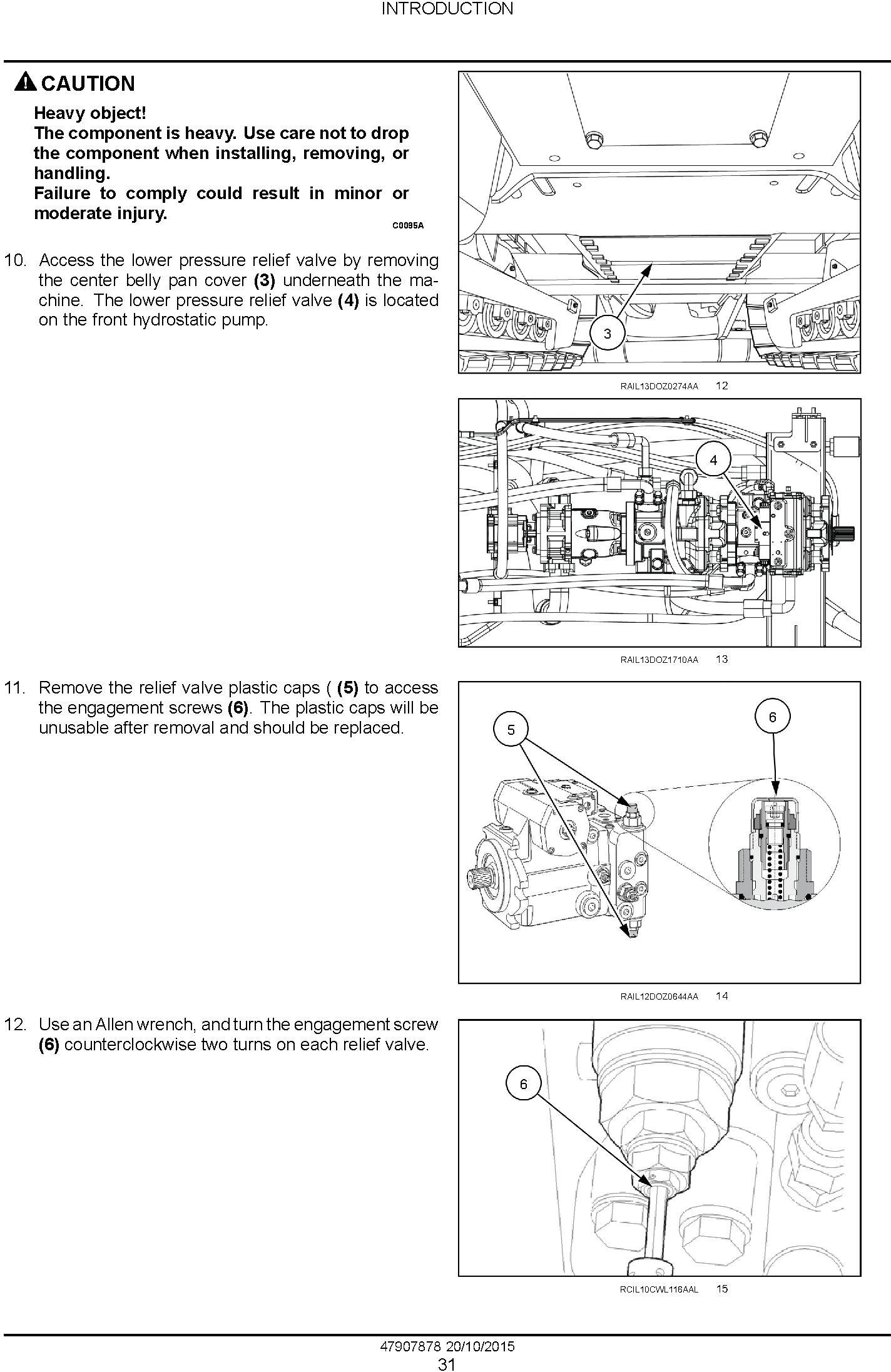 New Holland D180C Stage IIIB Crawler dozer Service Manual - 1