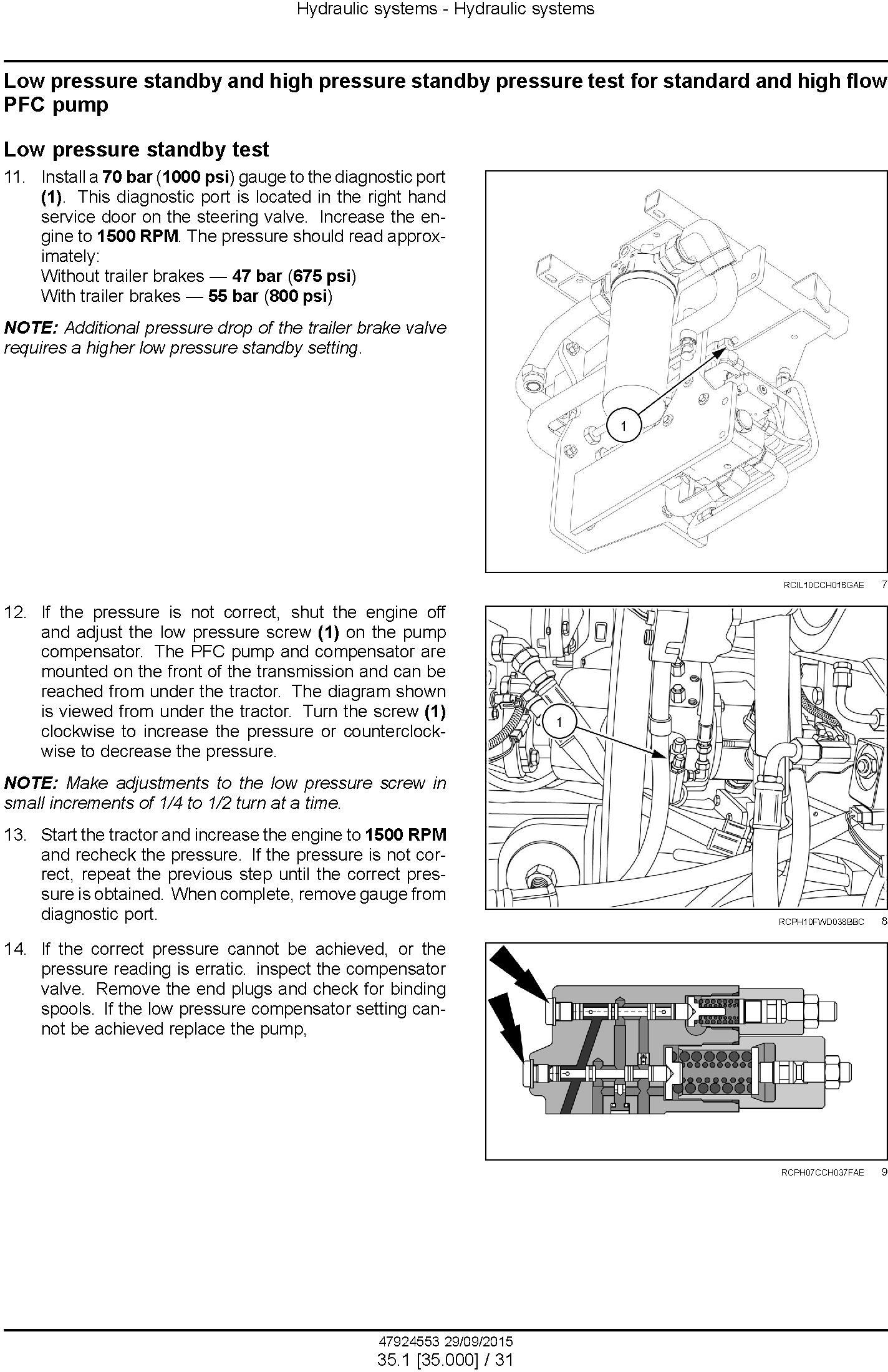 New Holland T9.435, T9.480, T9.530, T9.565, T9.600, T9.645, T9.700 Tractor Service Manual (Europe) - 3