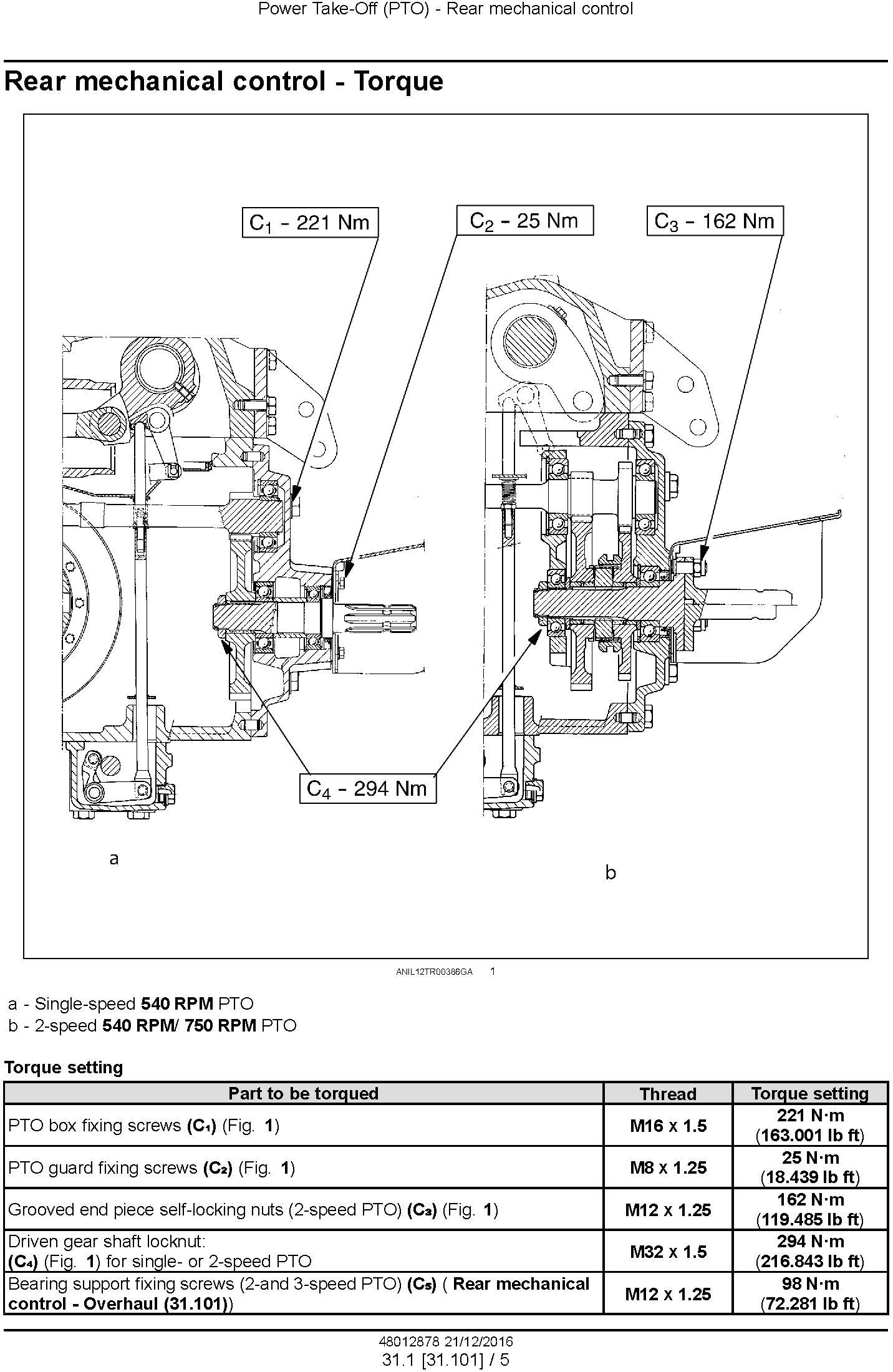 New Holland TD5.65, TD5.75, TD5.80, TD5.90, TD5.100M, TD5.110 Tractors Service Manual - 3