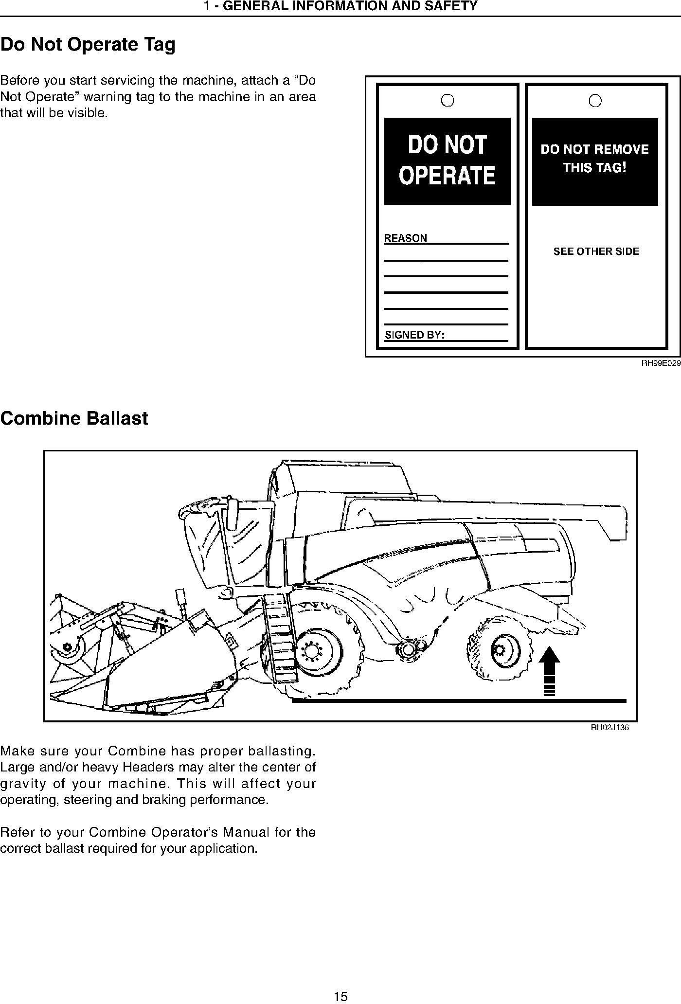 New Holland 82C, 83C Draper Header, CA20 Combine Adapter (Russian and Australia only) Service Manual - 1