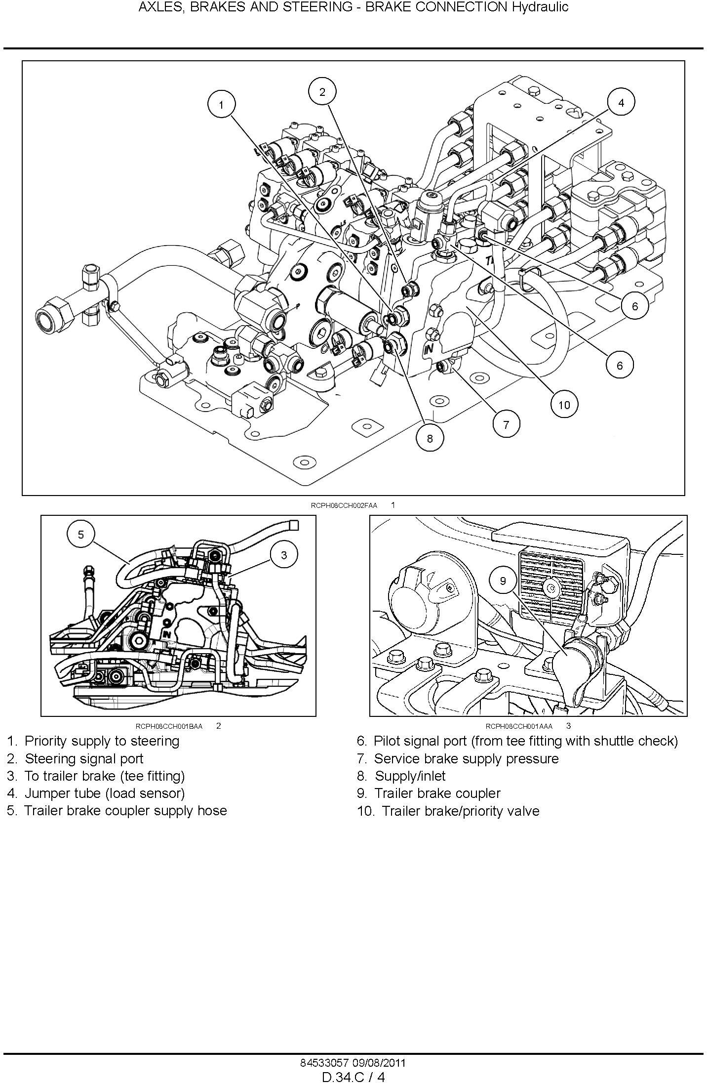 New Holland T8.275, T8.300, T8.330, T8.360, T8.390 Agricultural Tractor Service Manual (08/2011) - 3
