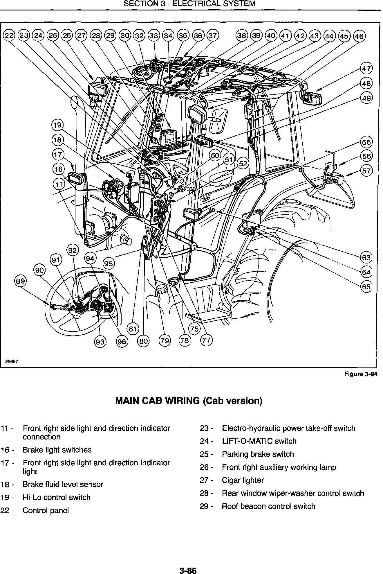 New Holland 4835, 5635, 6635, 7635 Tractor Complete Service Manual - 3