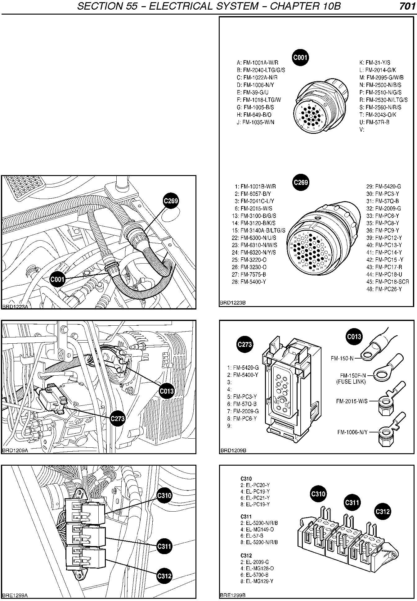 New Holland TM120/125/130/140/150/155, TM175-TM190 Tractor Fault Codes Diagnostic Service Manual - 2