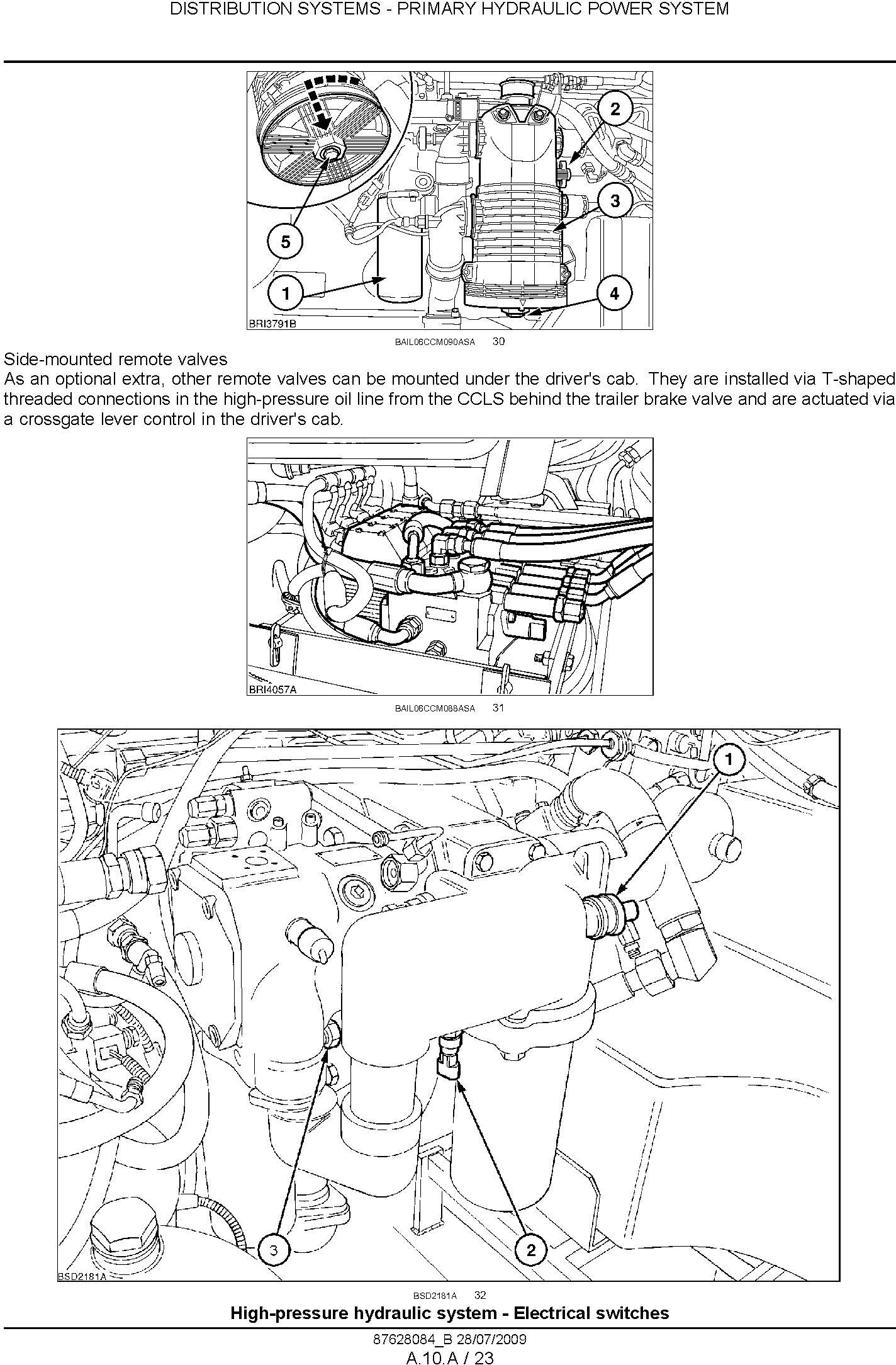 New Holland T7030 T7040 T7050 T7060 Tractor Service Manual - 2