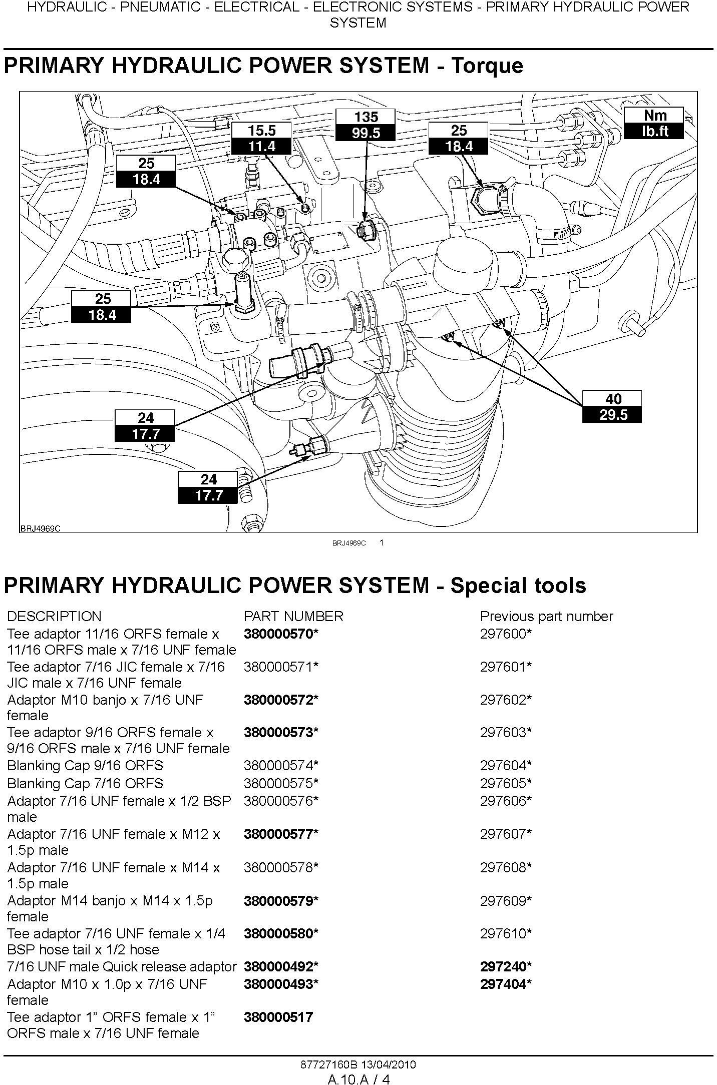 New Holland T6030, T6050, T6070, T6080, T6090 Power Command, Range Command Service Manual - 1