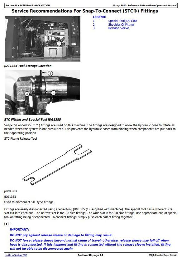 TM10780 - John Deere 850JR Crawler Dozer Service Repair Technical Manual - 2