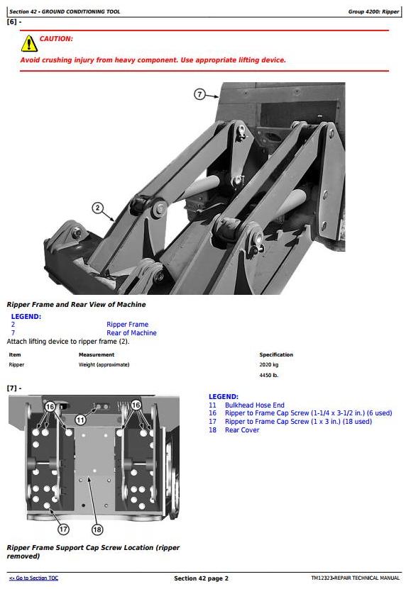 TM12323 - John Deere 850J Crawler Dozer with Engine 6068HT090 Service Repair Technical Manual - 2