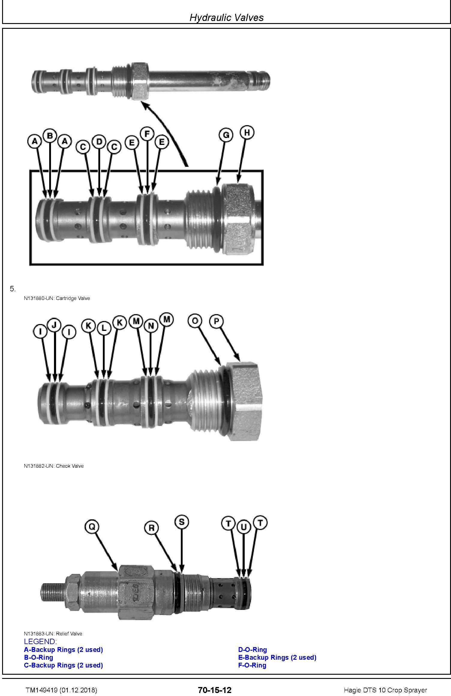 Hagie DTS 10 Crop Sprayer Repair Technical Manual (TM149419) - 2