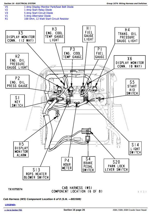 TM1744 - John Deere 450H, 550H, 650H Crawler Dozer Service Repair Technical Workshop Manual - 3