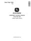 John Deere 12X4  Drivetrains (Indian) Component Technical Manual (CTM903519) 0