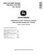 John Deere 640H Cable Skidders and 648H Grapple Skidders Operation and Test Manual (TM10312) 0