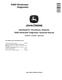 John Deere R450 Self-Propelled Windrowers Diagnostic Manual (TM108719) 0