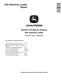 John Deere 325J Backhoe Loaders Repair Manual (TM11300) 0