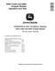 John Deere 640H Cable Skidders and 648H Grapple Skidders (SN. from 630436) Operation and Test Manual (TM11795) 0