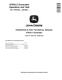 John Deere 670GLC (SN. from E670001) Crawler Excavators Operation and Test Manual (TM12175) 0