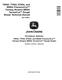 John Deere PrecisionCut™ 7500A, 7700A, 8700A, 8900A Fairway Mowers and TerrainCut™ 8800A Rough Mowers Technical Manual (TM124319) 0