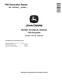 John Deere 75G (SN. from J015001) Crawler Excavators Repair Manual (TM12876) 0