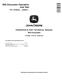 John Deere 50G (SN. from H280001) Compact Excavators Operation and Test Manual (TM12885) 0