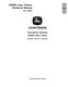 John Deere X950R Lawn Tractors (SN. up to 030000) Technical Manual (TM129319) 0