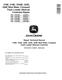 John Deere 319E, 323E Compact Track Loaders, 318E, 320E and 324E Skid Steer Loaders with Manual Conrtols (SN. from J249291) Repair Manual (TM13010X19) 0