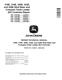 John Deere 319E, 323E Compact Track Loaders, 318E, 320E and 324E Skid Steer Loaders with EH Controls (SN. from J249291) Repair Manual (TM13011X19) 0