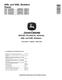 John Deere 848L and 948L (SN: C666893—690813, D679126—690813) Grapple Skidders Repair Manual (TM13140X19) 0