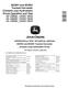 John Deere 803MH and 853MH (Closed Loop Hydrostatic Drive) Tracked Harvesters Operation and Test Manual (TM13150X19) 0