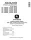 John Deere 803M, 853M and 859M (Closed Loop Hydrostatic Drive) Tracked Feller Bunchers Repair Manual (TM13244X19) 0