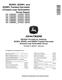 John Deere 803MH, 853MH and 859MH (Closed Loop Hydrostatic Drive) Tracked Harvesters Repair Manual (TM13246X19) 0