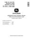 John Deere 410L Backhoe Loaders and 310SL HL Side Shift Backhoe Loaders (SN: F273920-390995) Operation and Test Manual (TM13299X19) 0