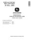 John Deere 312GR and 314G Skid Steer Loaders (SN. from G298752) Repair Manual (TM13859X19) 0