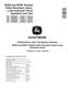 John Deere 803M and 853M Tracked Feller Bunchers (Open Loop Hydraulic Drive) Operation and Test Manual (TM14083X19) 0
