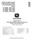 John Deere 803M, 853M and 859M Tracked Feller Bunchers (Closed-Loop Hydrostatic Drive) Repair Manual (TM14086X19) 0