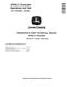 John Deere 470GLC (SN. from D473001) Crawler Excavators Operation and Test Manual (TM14154X19) 0