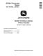 John Deere 470GLC (SN. from D473001) Crawler Excavators Repair Manual (TM14155X19) 0