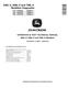 John Deere 640L-II Cable Skidders, 648L-II and 748L-II Grapple Skidders (SN. from  F690814)  Operation and Test Manual (TM14333X19) 0