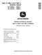 John Deere 640L-II Cable Skidders, 648L-II and 748L-II Grapple Skidders (SN. from F690814) Repair Manual (TM14334X19) 0