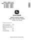John Deere 640L-II Cable Skidders, 648L-II and 748L-II Grapple Skidders (SN. from C/D690814) Repair Manual (TM14338X19) 0