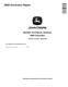 John Deere 290D Crawler Excavators Repair Manual (TM1443) 0