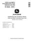 John Deere 410E and 460E Series II Articulated Dump Trucks (SN. from D708125) Operation and Test Manual (TM14452X019) 0