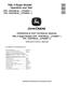 John Deere 768L-II (SN: C702907-; D702907-) Bogie Skidders Operation and Test Manual (TM14513X019) 0