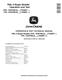John Deere 768L-II (SN: F702907-; L702907-) Bogie Skidders Operation and Test Manual (TM14515X019) 0