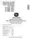 John Deere 803M, 853M and 859M (Open Loop Hydraulic Drive) Tracked Feller Bunchers Repair Manual (TM14566X019) 0