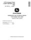 John Deere 317G (SN. from J435000) Compact Track Loaders Operation and Test Manual (TM14697X019) 0