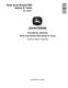 John Deere Series III Turbo 1600 Wide Area Mowers (SN. from 405001) Technical Manual (TM147819) 0